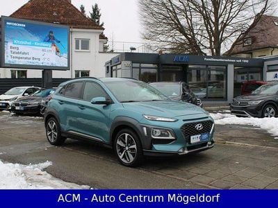 Gebraucht Hyundai Kona Premium 177 PS (130 kW) 2018 Blau SUV