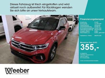 Gebraucht VW T-Roc R-line 150 PS (110 kW) 2024 Kings red (metallic) SUV