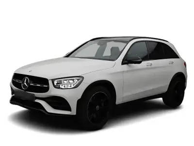 Używany Mercedes GLC400d AMG 2022 Biały SUV