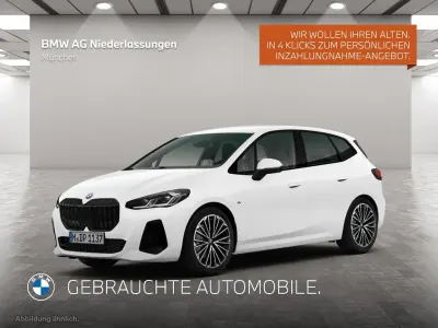 Gebraucht BMW 218 Active Tourer M Sport 136 PS (100 kW) 2024 Weiß Van / Kleinbus