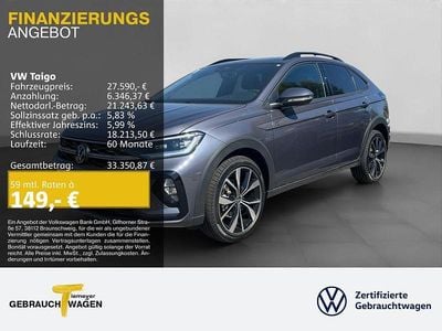 Nuova VW Taigo R-line 116 CV (85 kW) 2026 Nero SUV