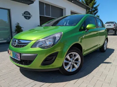 Gebraucht Opel Corsa Energy 101 PS (74 kW) 2014 Grün Kleinwagen