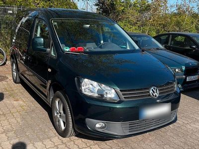Usata VW Caddy Maxi Trendline 140 CV (102 kW) 2012 Verde Monovolume