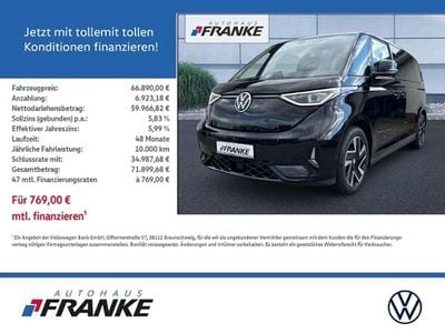 Gebraucht VW ID. Buzz GTX 250 kW (340 PS) 2025 Schwarz Van / Kleinbus