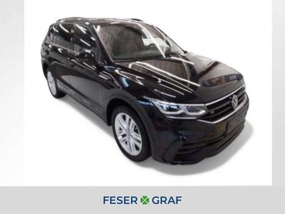 Gebraucht VW Tiguan Allspace R-line 200 PS (147 kW) 2023 Deep black perleffekt SUV