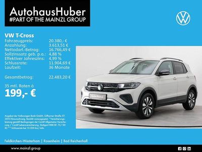 Gebraucht VW T-Cross Goal 116 PS (85 kW) 2025 Clear blue metallic SUV