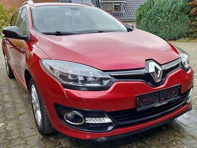 Gebraucht Renault Mégane GrandTour LIMITED 110 PS (80 kW) 2014 Rot Kombi
