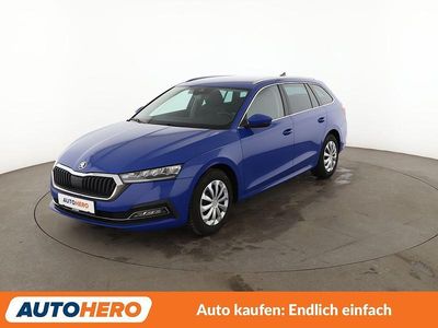 Gebraucht Skoda Octavia First Edition 150 PS (110 kW) 2021 Blau Kombi