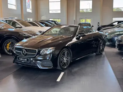 Gebraucht Mercedes E400 AMG line 333 PS (244 kW) 2018 Schwarz Cabrio