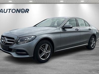 Brugt Mercedes C220 Avantgarde 170 HK (125 kW) 2015 Sølv Sedan