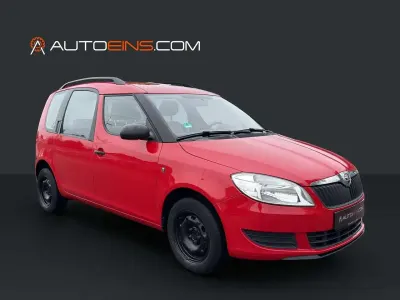 Używany Skoda Roomster Plus Edition 69 KM (50 kW) 2014 Czerwony Minivan