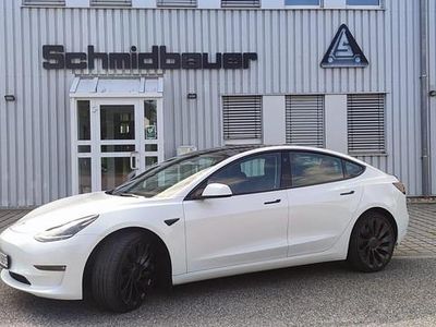 Gebraucht Tesla Model 3 Performance 377 kW (513 PS) 2021 Weiß Limousine