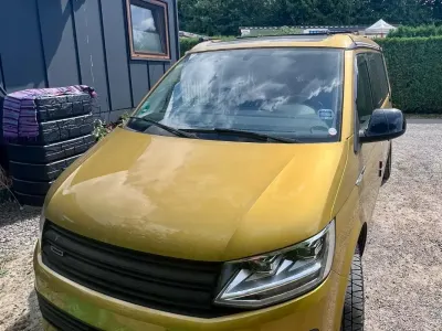 Gebraucht VW T6 Beach 199 PS (146 kW) 2019 Gelb Van
