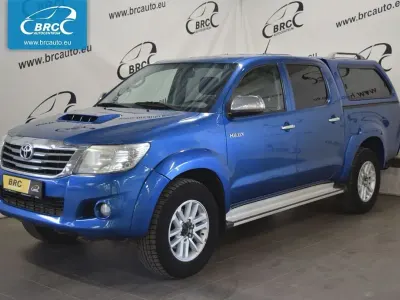 Usata Toyota HiLux 171 CV (125 kW) 2016 Blu Pick-up