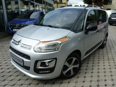 Gebraucht Citroën C3 Picasso SELECTION 110 PS (80 kW) 2017 Lackierung aluminiumgrau Van / Kleinbus
