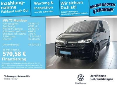 Gebraucht VW Multivan Life 150 PS (110 kW) 2022 Schwarz Van