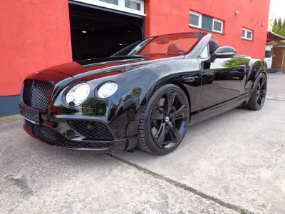 Gebraucht Bentley Continental GT Convertible 590 PS (433 kW) 2017 Schwarz Cabrio