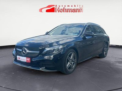 Usata Mercedes C300e AMG line 320 CV (235 kW) 2020 Nero Berlina