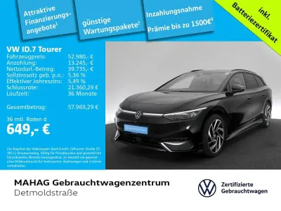 Gebraucht VW ID.7 Pro 210 kW (286 PS) 2025 Schwarz Kombi