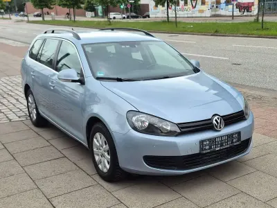 Second-hand VW Golf VI Comfortline 105 CP (77 kW) 2010 Albastru Hatchback