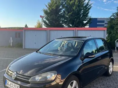 Gebraucht VW Golf VI Comfortline 122 PS (89 kW) 2009 Schwarz Limousine