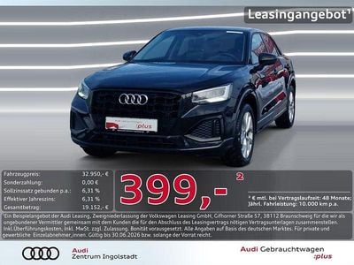 Second-hand Audi Q2 Advanced 150 CP (110 kW) 2025 Negru SUV