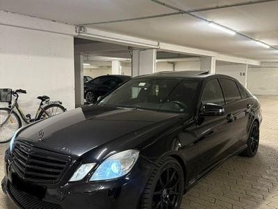 Usata Mercedes E250 Avantgarde 204 CV (150 kW) 2011 Nero Berlina