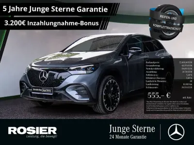 Gebraucht Mercedes EQE500 Premium Plus 300 kW (408 PS) 2024 Grau / selenitgrau SUV