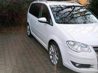 Gebraucht VW Touran R-line 140 PS (102 kW) 2009 Weiß Van / Kleinbus