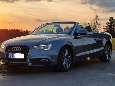 Brugt Audi A5 Cabriolet Sport 224 HK (164 kW) 2014 Grå Cabriolet