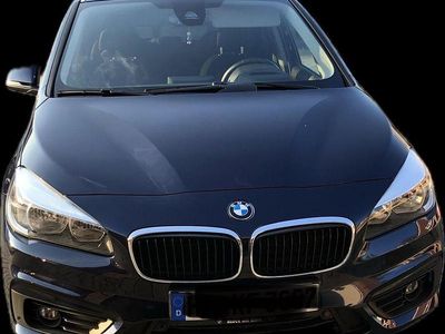 Gebraucht BMW 218 Gran Tourer Advantage 150 PS (110 kW) 2015 Blau Van / Kleinbus