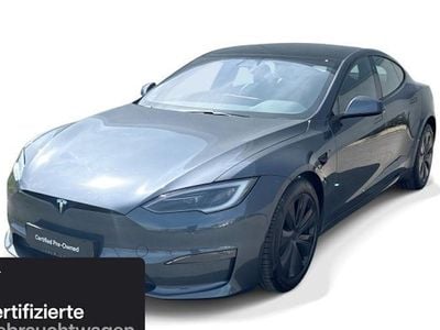 Gebraucht Tesla Model S Plaid 750 kW (1020 PS) 2022 Silber Kleinwagen