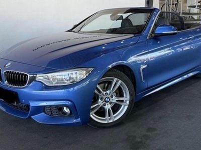 Gebraucht BMW 420 Sport Line 186 PS (136 kW) 2015 Blau Cabrio