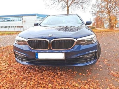 Gebraucht BMW 530 Sport Line 265 PS (194 kW) 2017 Blau Kombi