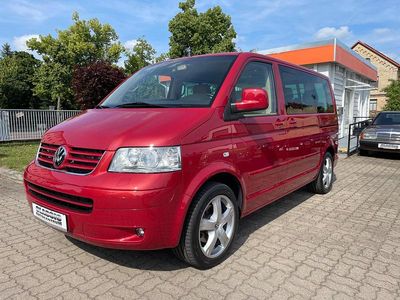 Gebraucht VW Multivan Highline 174 PS (127 kW) 2007 Rot Van