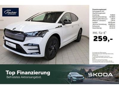 Weiss Gebraucht 2024 Skoda Enyaq iV RS SUV | 42.980 € (Guter Preis)