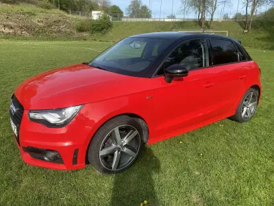 Brugt Audi A1 Admired 86 HK (63 kW) 2015 Rød Hatchback