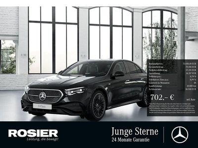 Gebraucht Mercedes E400 Premium 252 PS (185 kW) 2025 Schwarz / obsidianschwarz Limousine