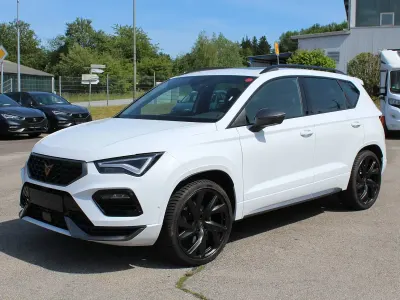 Gebraucht Cupra Ateca 300 PS (220 kW) 2025 Weiß ("nevada" weiss) schwarz (alcantara) SUV