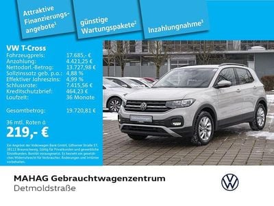 Gebraucht VW T-Cross Life 95 PS (69 kW) 2023 Grau SUV
