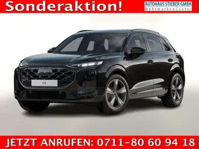 Neu Audi Q3 S-Line 150 PS (110 kW) 2026 Mythosschwarz metallic SUV