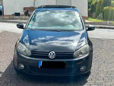 Gebraucht VW Golf VI 80 PS (58 kW) 2009 Schwarz Kleinwagen