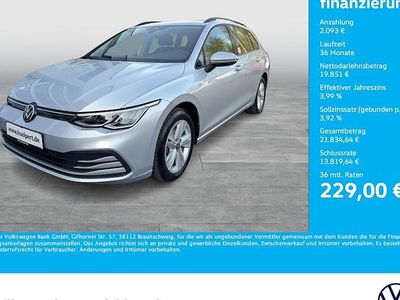 Silber Gebraucht 2022 VW Golf VIII Life Kombi | 21.944 € (Guter Preis)
