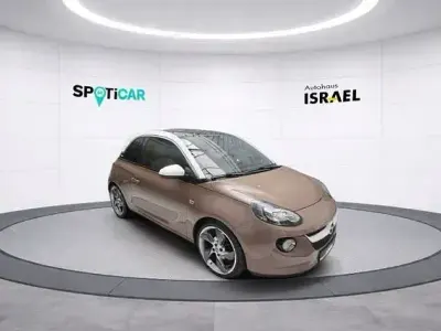 Usata Opel Adam Glam 70 CV (51 kW) 2014 Marrone Utilitaria