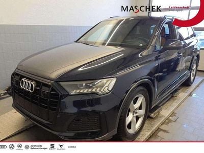 Second-hand Audi Q7 Ambiente 286 CP (210 kW) 2022 Albastru SUV