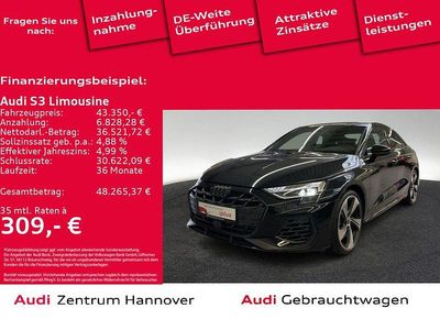 0e mythosschwarz metallic (metallic) Gebraucht 2024 Audi S3 Ambiente Limousine | 42.850 € (Guter Preis)