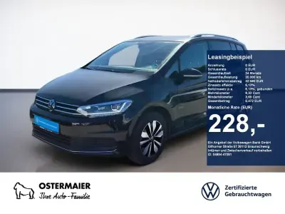 Gebraucht VW Touran Goal 150 PS (110 kW) 2025 Schwarz Van / Kleinbus
