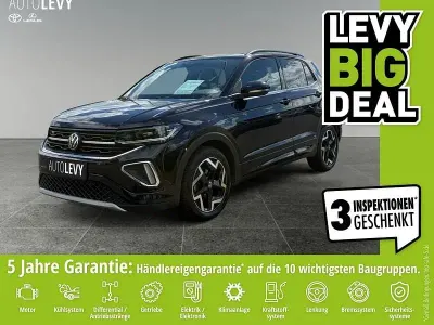 Gebraucht VW T-Cross R-line 116 PS (85 kW) 2025 Schwarz SUV