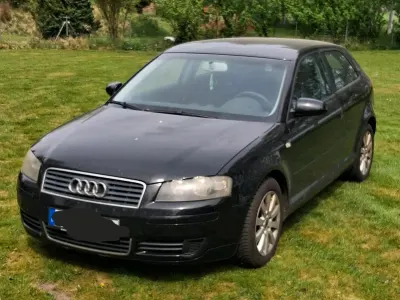 Używany Audi A3 105 KM (77 kW) 2004 Czarny Hatchback