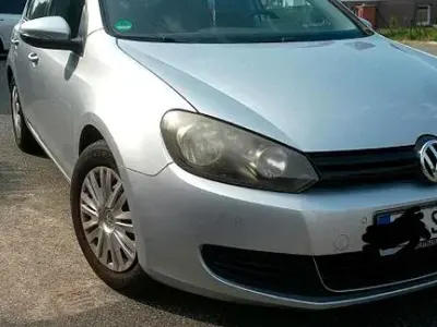 Gebraucht VW Golf VI Trendline 80 PS (58 kW) 2009 Silber Kleinwagen